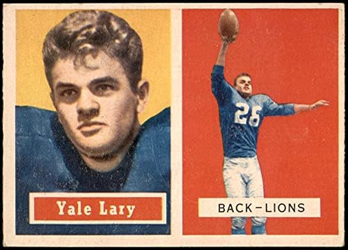 1957 Topps 68 Yale Lary Detroit Lions Ex -Lions Texas A&M