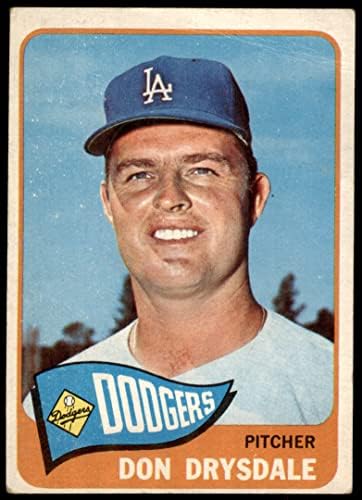 1965 Topps # 260 Don Drysdale Los Angeles Dodgers Dean's Cards 2 - Good Dodgers