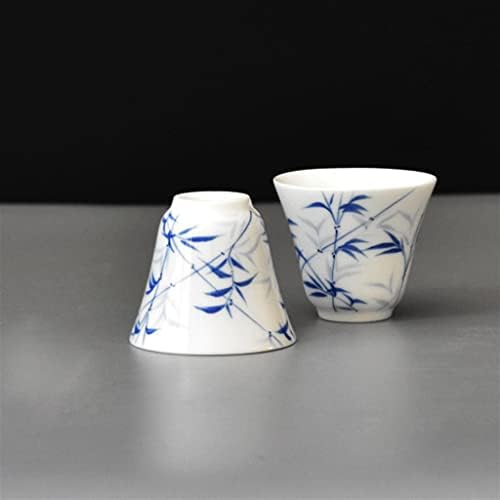 Sdfgh Painted Hand Pintado Porcelana Kung Fu Conjunto de chá de cerâmica Cerâmica Vintage Copos de chá de chá completo