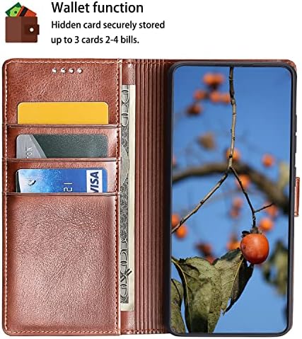 Caixa de mINCYB para iPhone 14 Pro Max, iPhone 14 Pro Max Wallet Case com bloqueio de slots de cartão RFID, 【【Shell