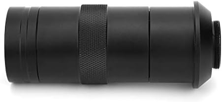 Guoshuche 100x Microscope Lens Microscópio Digital Câmera C Montagem C-Montagem Zoom Lineadora Len para observação natural/inspeção