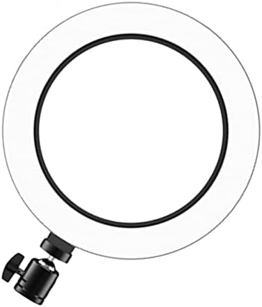 Solustre 6 preenchimento anel de luz luzes de vídeo anel de selfie lumin luminagem enchimento de luz círculo de enchimento anel leve anel leve anel de telefone luz direita para telefone selfie luz branca maquiagem