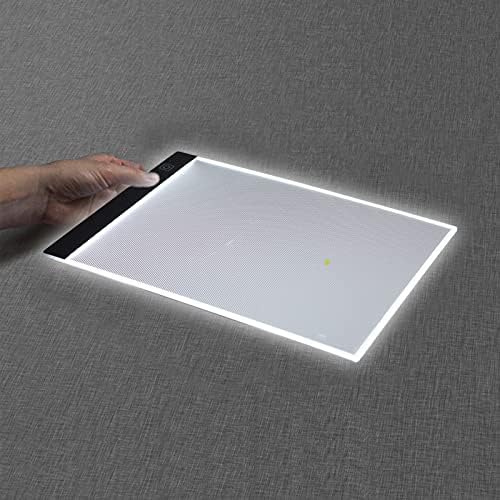 Caixa de luz de rastreamento, placa de desenho de cópia de cópia LED portátil A3/A4/A5