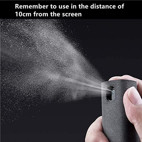 Spray de limpeza de tela Zelbuck, Mini Mini garrafa Touchscreen Mist Cleaner Limpador de tela para telefone celular eletrônico iPhone