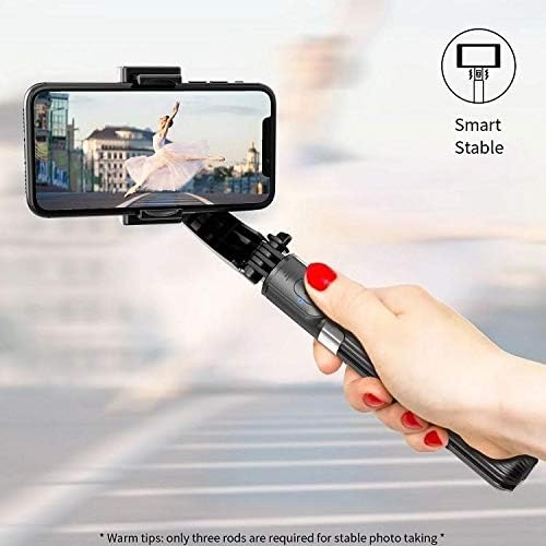 BOXWAVE STAND E MONTAGEM COMPATÍVEL com Apple iPhone 11 Pro Max - Gimbal Selfiepod, Selfie Stick Extendível Vídeo
