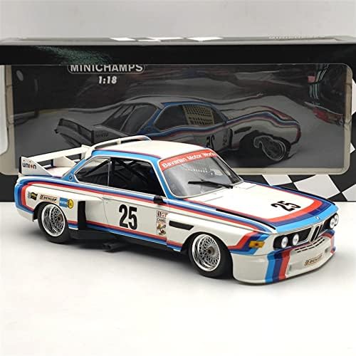 Veículos modelo de escala Apliqe para B ~ W 3.0 CSL 25 XPand Rally Diecast Models Coleção de carros 1/18 Escolha sofisticada