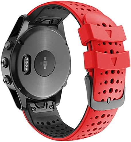 Ankang colorido Quickfit Watch Band Strap para Garmin Fenix ​​7 7x 5 5x 3 3 hr 945 Fenix ​​6 6x Relógio Silicone EasyFit Wrist Band