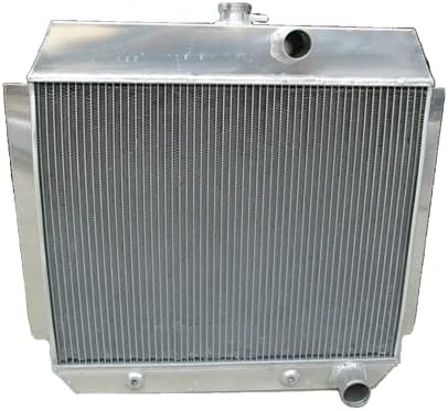 3 fileiras todo radiador de alumínio para 1951 1952 1953 Chevy L6 Bel Air Cars w/refrigerador em/mt