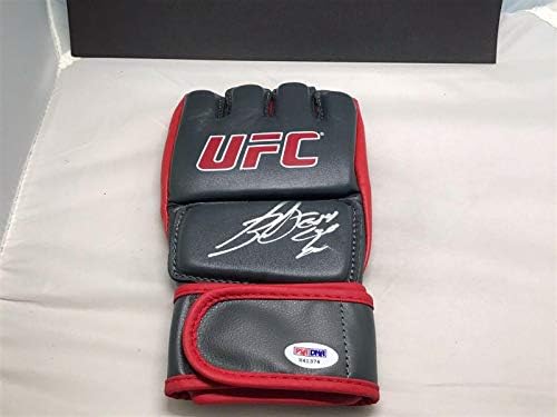 Vitor Belfort assinado luva UFC autografada PSA/DNA COA 1B - luvas UFC autografadas