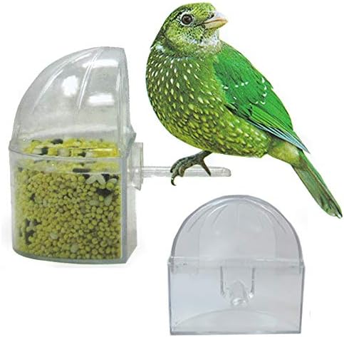 12 PC Universal Bird Cage Water alimentos alimentador