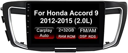 Android 10 estéreo de rádio para Honda Accord 2013 2014 2015 2017 2017 2.0L, Biorunn 10.1 Octa núcleo interno sem fio CarPlay