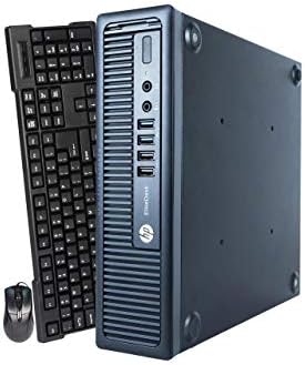 HP Prodesk Small Form Desktop Computer PC, Intel Quad Core i5-4570 até 3,6 GHz, 16 GB de RAM, 240 GB SSD, USB WiFi, 4K Support,