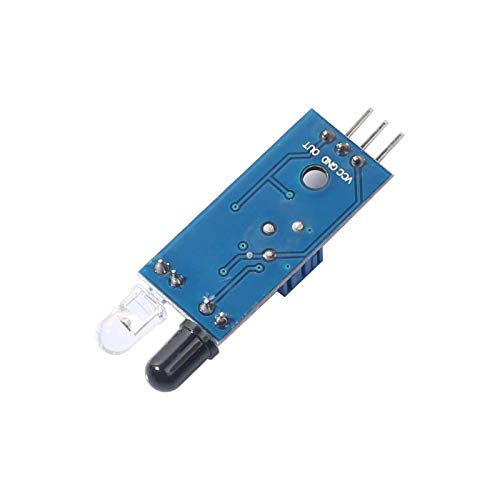 5pcs IR Sensor de prevenção de obstáculos infravermelhos IR IR Transmissão e recebimento de troca fotoelétricos de 3 pinos compatíveis com robô de carro inteligente AR-Duino