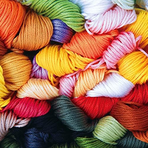 447 skeains Rainbow Color Borderyer Flow Pack Borderys Thread
