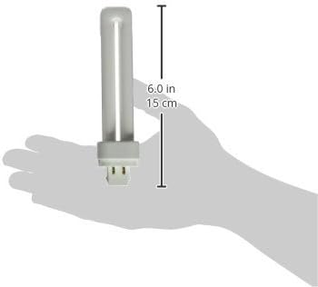 Plusrite 4032 - PL18W/2U/4P/841 Tubo duplo de 4 pinos Base compacta lâmpada fluorescente