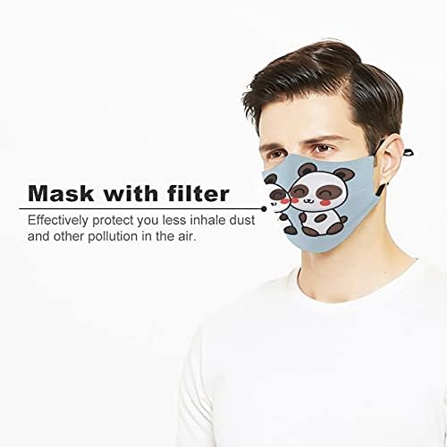 Roupos de segurança reutilizáveis ​​personalizados máscaras de tecido Custommake Cute casal desenho animado de animais