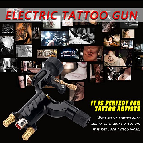 Máquina de tatuagem rotativa, 3 cores RCA Cord Tattoo Liner & Shader Machine, Motor de tatuagem de artista, suprimentos de tatuagem