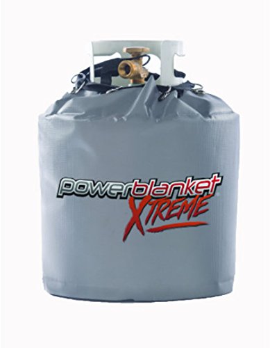 PowerBlanket FCW1212CG Xtreme Alloy Foam Cylinder Heater, 12 d x 15 h, cinza