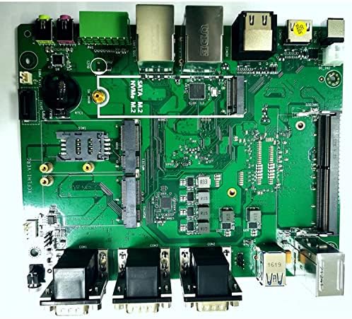 Computador industrial sem ventilador Mini PC Intel Core i7 10870H Processador 32 GB DDR4 RAM 1TB M.2 2280 SSD 3XHD 8XUSB 6XCOM