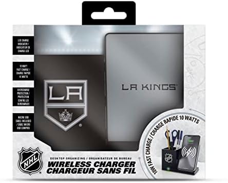 Soar NHL Wireless Charger and Desktop Organizer