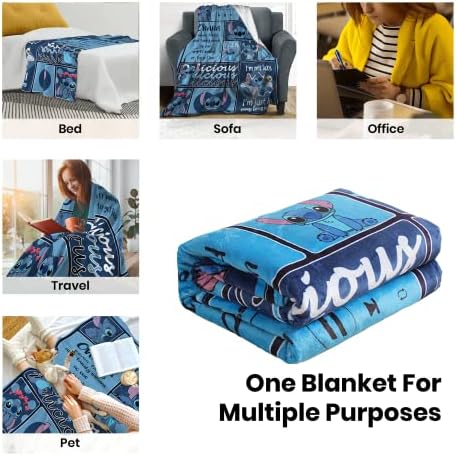 Clanta de flanela macio confortável e jogue cobertor que quente ajuste o sofá de sofá quarto de estar adequado para crianças