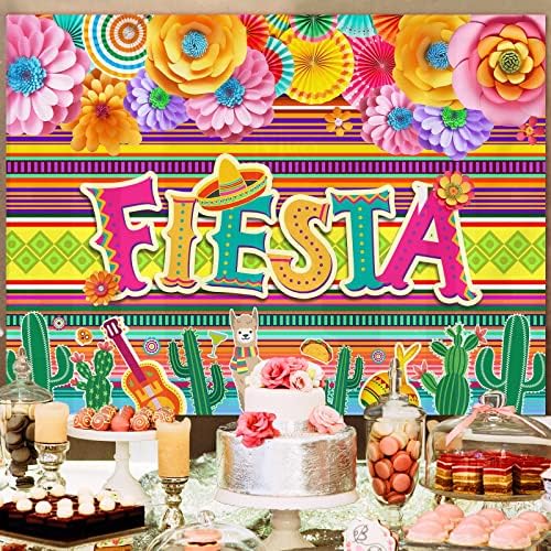 Cenário Fiesta, Cinco de Mayo Photo Centrões para a festa 7x5ft, mexicano tema background for Photography Party Festies Decorações