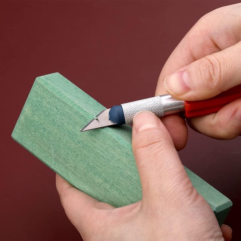 13PCS Precision Cutter Conjunto de ferramentas manuais Artes e artesanato papel hobby de corte de escultura em alumínio Cutter Blades DIY Caixa de reparo DIY -