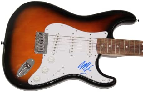 Marcus King assinou autógrafo em tamanho real guitarra elétrica El Dorado JSA CoA