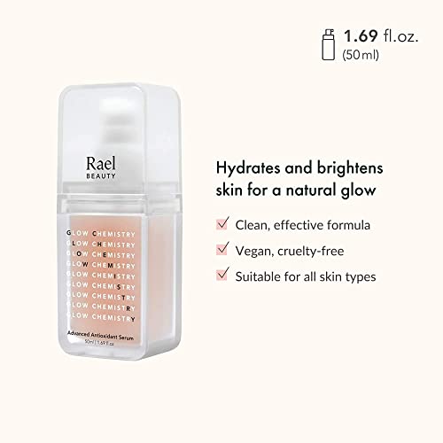Rael Bundle - soro facial antioxidante avançado, concentrado de ácido hialurônico