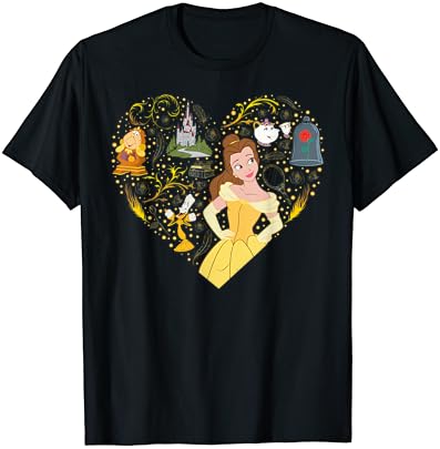 T-shirt da Princesa da Princesa Belle