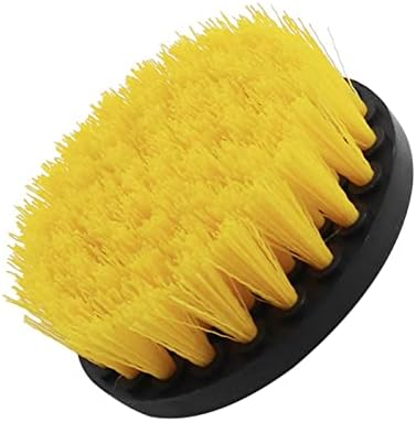 2/3.5/4/5 '' 'Mushcrower elétrico escova redonda Kit de escova de escova de escova de limpeza kit de escova de limpeza para rejunte