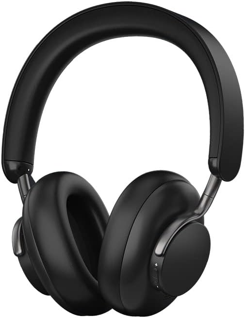 Linsoul KZ H10 Bluetooth Lightweight Over-Ear fone de ouvido com cancelamento de ruído ativo híbrido ANC, diafragma titânio