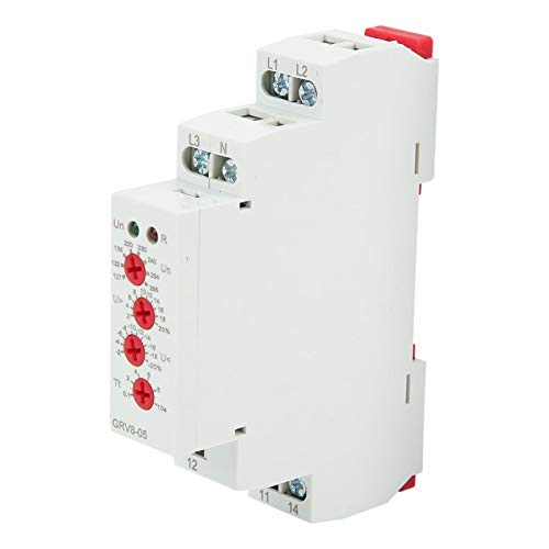 Relé de monitoramento de tensão Indicadores de LEDs super pequenos de volume GRV8-05 Relé de controle de tensão Tensão Relé de proteção