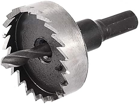 X-dree 40mm corte dia metal metal de trabalho orifício de perfuração Cutter preto (40mm de corte diâmetro de metal de trabalho Furro de perfuração Cutter preto