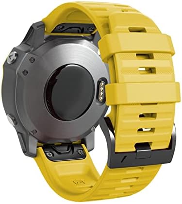 KGDHB 26 mm 22mm Watch Band para Garmin Fenix ​​7 7x 6x 6Pro relógio Silicone Easy Fit Wrist Strap for fenix 5x 5 3 3hr 935 945