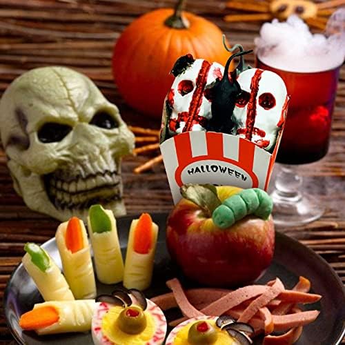 4 tipos de produtos de halloween simulação simulação pipoca layout de pipulaça props de espuma complicada mouse de pipoca decorações de festa para homens 40º aniversário