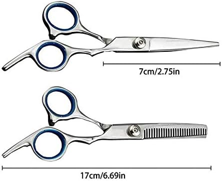 Kit de tesoura de corte de cabelo profissional Scissors Scissors cortando tesoura para o salão doméstico