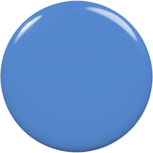 esmalte de qualidade do Salon Essie, 8 livres veganos, azul de milho, ondulação refletida, 0,46 fl oz