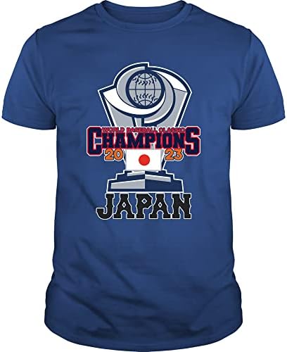 Japan Baseball World Champions Baseball Classic 2023 T-shirt time de beisebol do Japão 2023 camiseta do World Classic