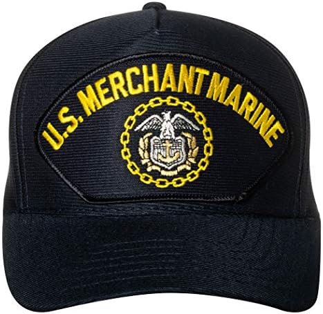 Mercador dos Estados Unidos Marinha emblema Patch Hat