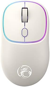Mouse sem fio, mouse silencioso de 2.4g com receptor USB, luzes deslumbrantes, mouse sem fio para laptop, desktop, trabalho de itens