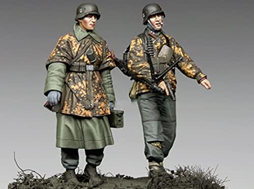 Goodmoel 1/35 Soldado Alemão da Segunda Guerra Mundial Figura / Soldado Desmonte e Soldado Miniatura do Soldado / HC-5138