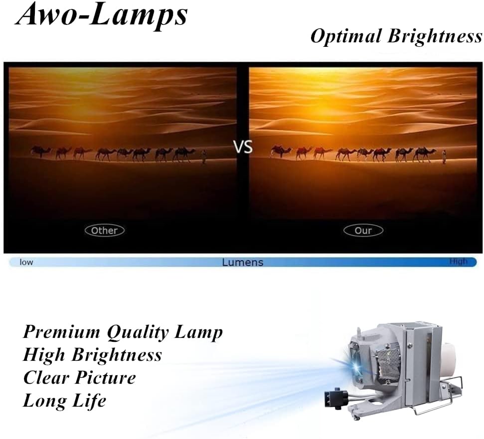 Lâmpada de lâmpada UHP240W original para BL-FU220E / sp.7c601gc01 com alojamento para optoma eh330ust, hd350ust, x330ust,