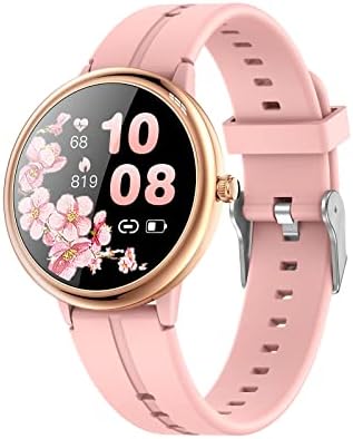 BZDZMQM Smart Watch for Android iPhone, HD Touch Screen Smartwatch para mulheres, Relógio de fitness impermeável