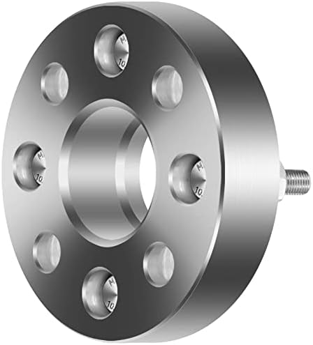 ECCPP 2X 1,25 espaçadores de roda de prata Hubcentric 4x100 a 4x100 12x1,5 54,1mm compatível com 1991-2000 para acompanhante