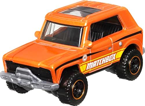 Matchbox Adventure Variety Pack de 12 caminhões de escala 1:64, carros e SUVs off-road, veículos e jipes de resgate, brinquedo