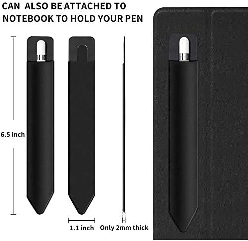 Bolsa de caneta compatível com Cincoze CV-119/M1001-Portapouch de Stylus, portador de portador de caneta Auto-adesivo