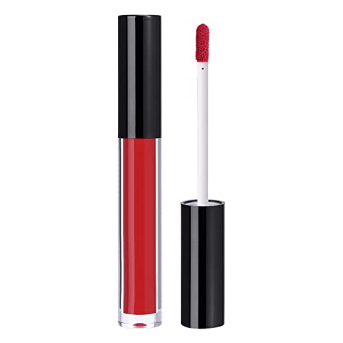 Xiahium Lip Lip Gloss Shiny Plumper Velvet Lipstick Cosmetics Classic Classic Waterspert Durning Durning Smootor de coloração