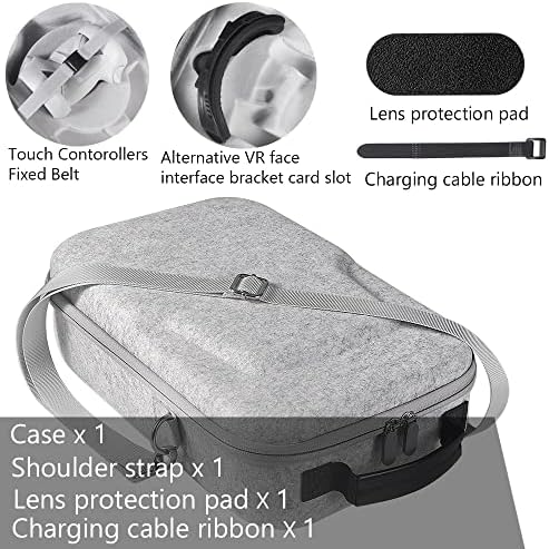 Zaracle harding case storage store protetive bolsa bolsa de transporte para oculus miss 2 e oculus missão all-in-one vr fone de ouvido para jogos