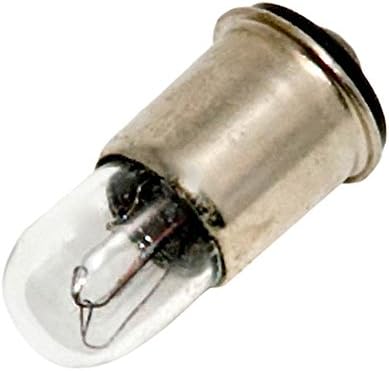 CEC Industries 381 lâmpadas, 6,3 V, 1,26 W, base SX6S, forma T-1,75